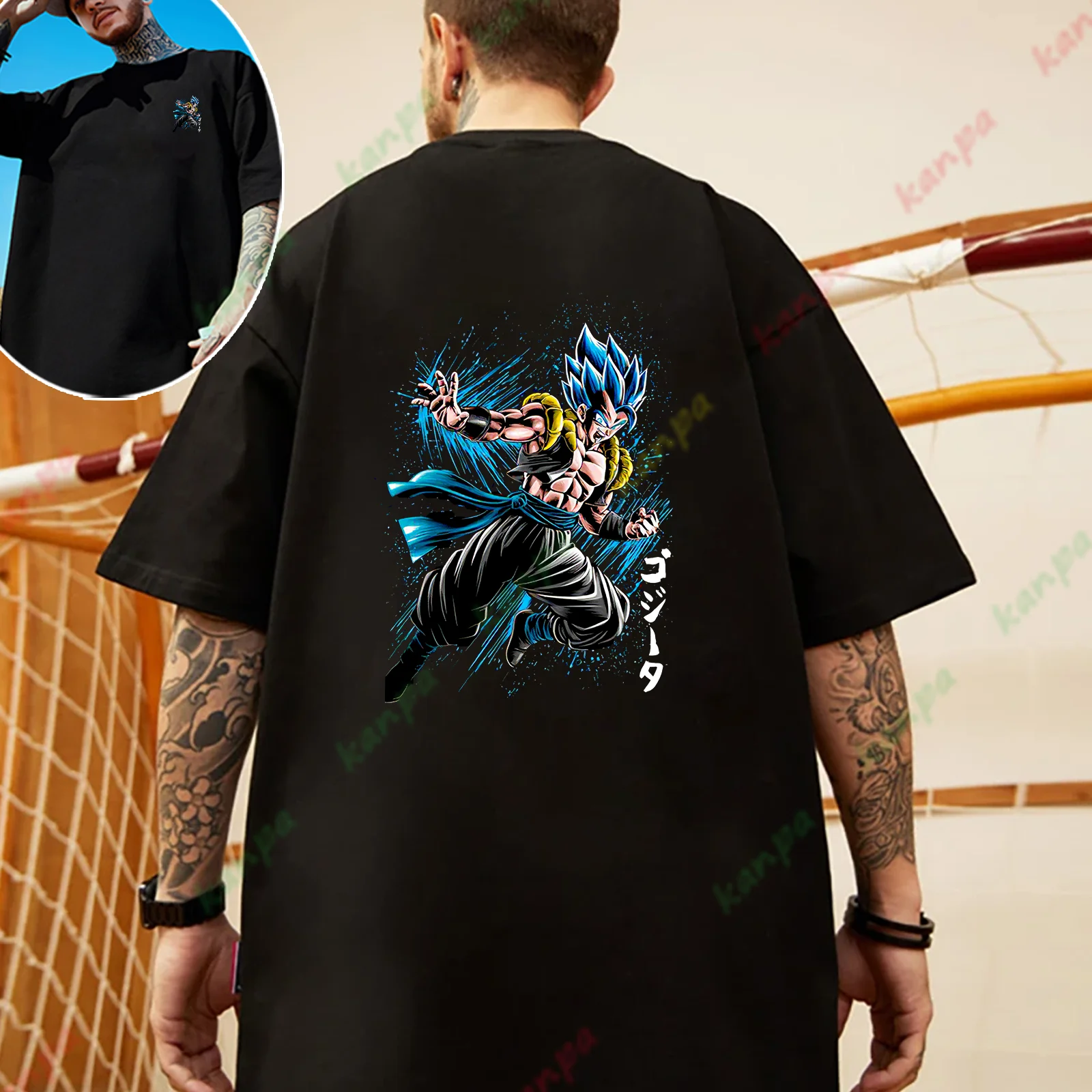 

Men’s T-shirt Japanese Harajuku anime Short Sleeve Tee fashion tee-shirt Vintage style tees Comfortable t-shirts oversize 6XL