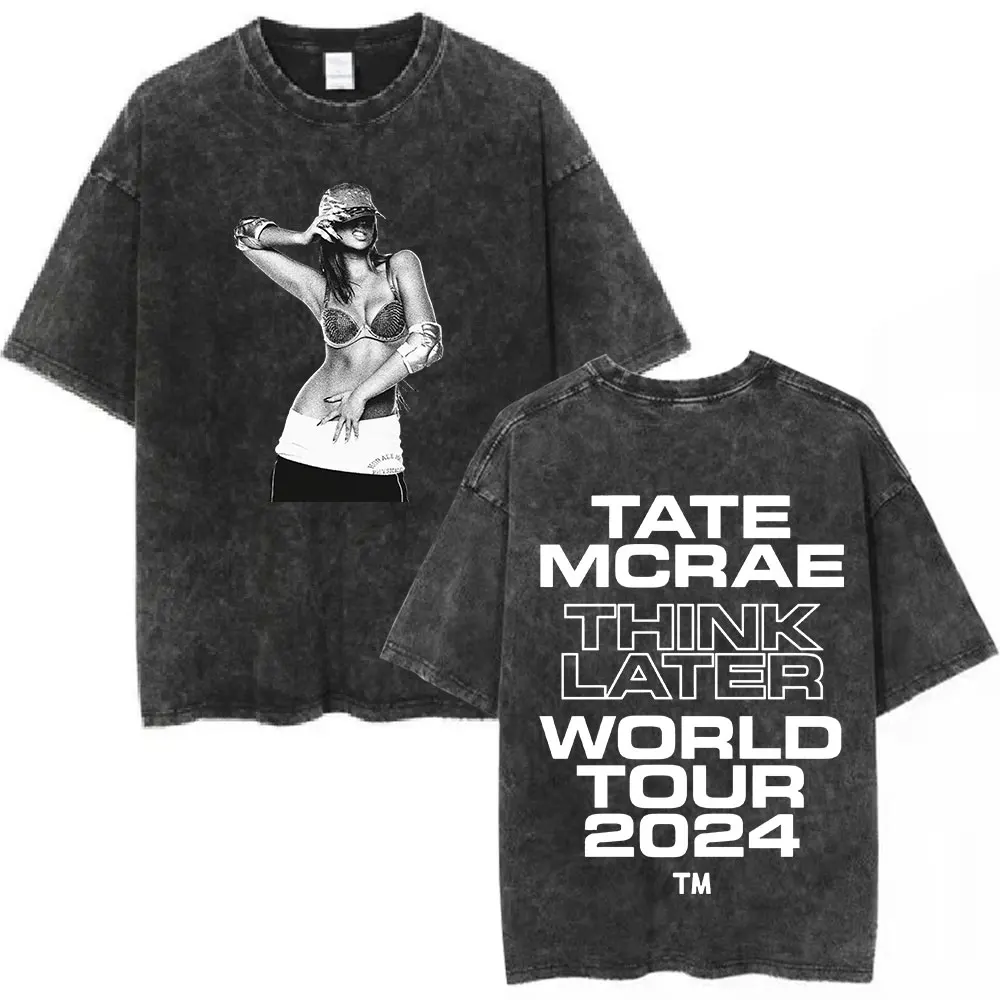 Tate Mcrae Greedy Album Tour Merch T Shirt Men Women Fashion
