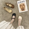 Women's Spring Flat Shoes One Kick Shallow Mouth Anti-slip  Shoes for Women Outdoor Versatile Solid Color Zapatillas De Mujer 3