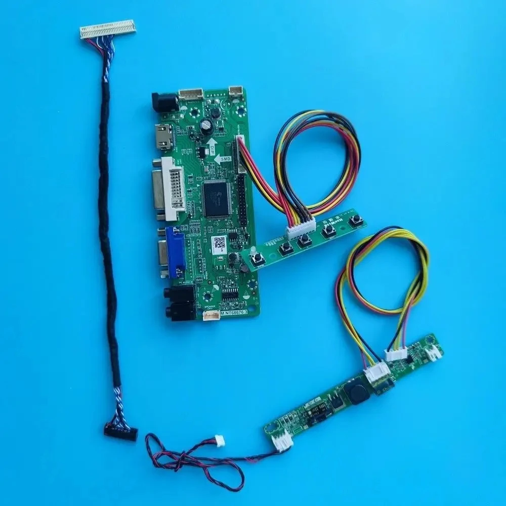 Compatível com Hdmi Lcd Controller Board Kit Tela do Painel Vga Dvi Lvds 215 Led Lm215wf3-sla1 1920×1080