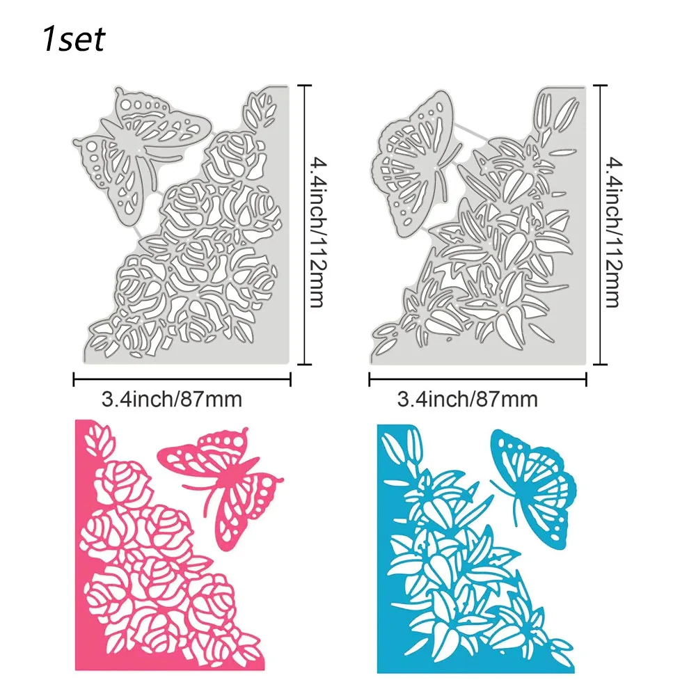 Die De Découpe Cadre Étoile Rond En Acier Carbone - Pochoir Gaufrage Pour Scrapbooking Cartes