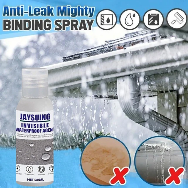 Waterproof Agent Super Strong Invisible Leak Repair Glue Anti-leaking  Sealant Spray Waterproof Coating For Roof Exterior Wall - AliExpress