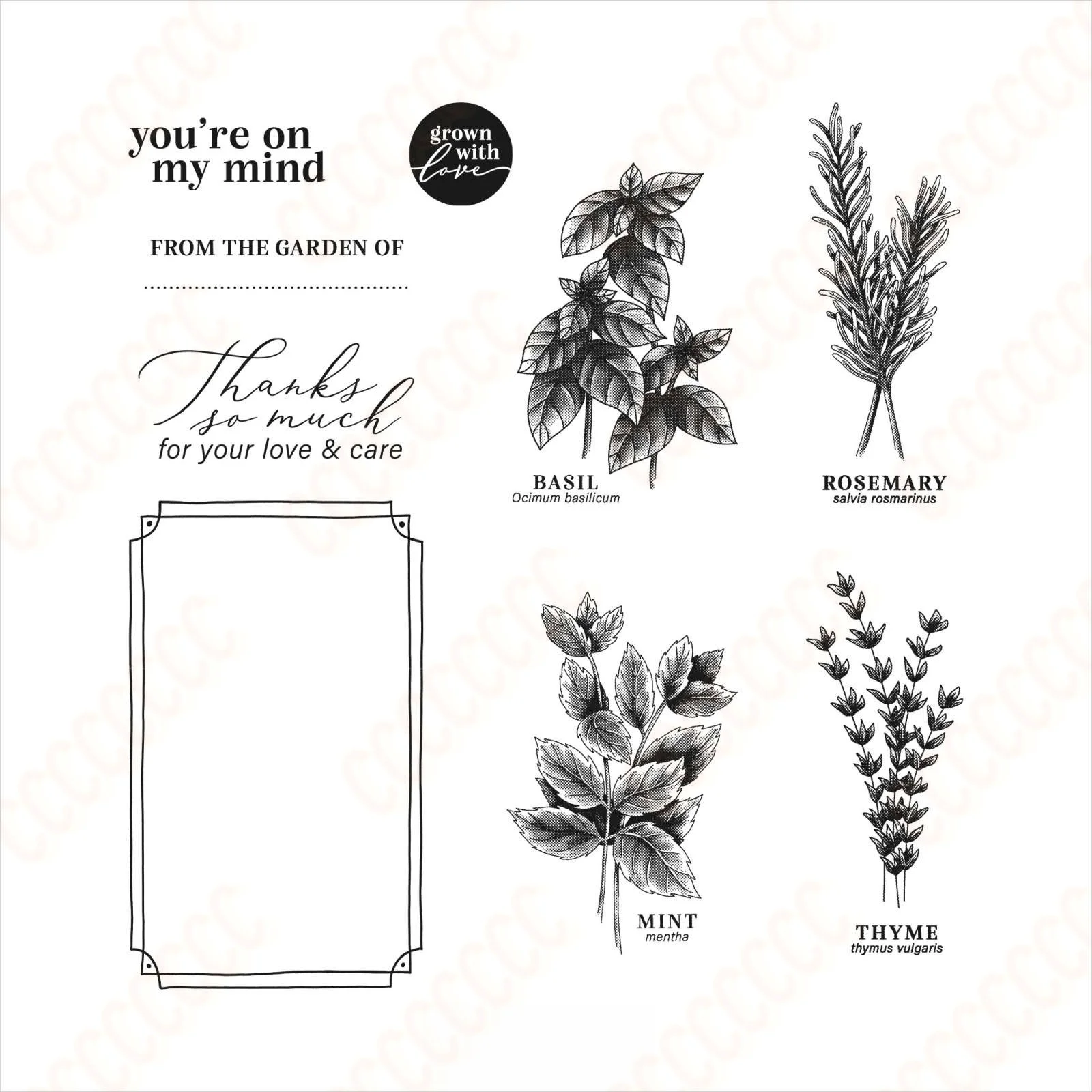 Craft Clearance New Grow with Love Metal Cutting Dies Clear Stamps Decorating Scrapbook Diy Paper Card Album Embossing