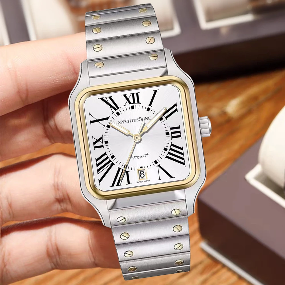 Specht&Sohne New Men's Watches Japan Miyota 8215 Movt Mechanical