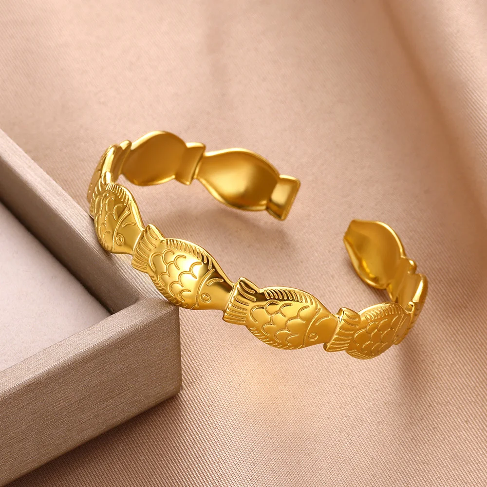 Goldfish Stainless Steel Bangle For Women