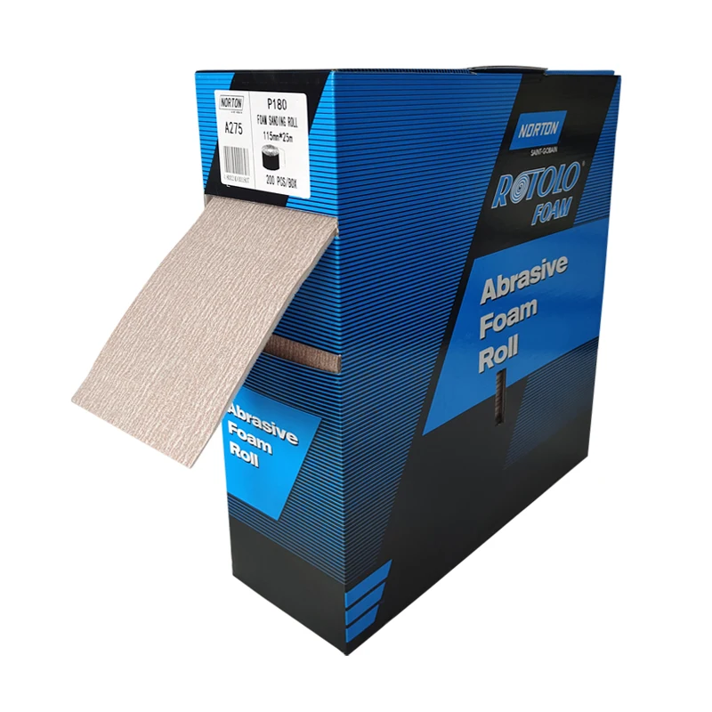 Sponge Sandpaper Roll 200 Sheets/BOX For Polishing Car Sheet Metal Spray Painting Metal wood Furniture