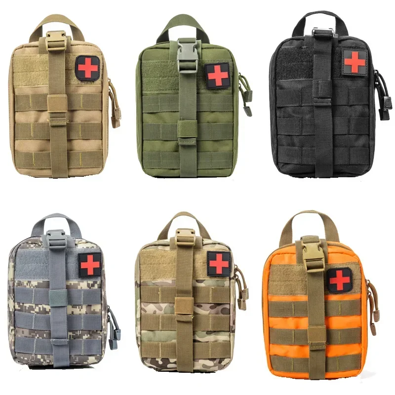 

Tactical Waist Bag Military Quick Release First Aid Kit Medical Camping Hunting Accessories Pack Outdoor Survival
