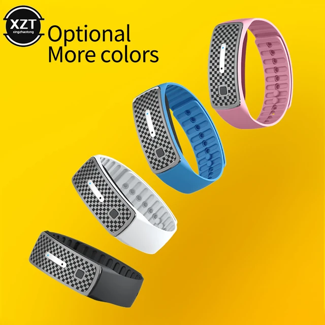 Ultrahangos Szúnyog-Repedésű Karkötő Csuklópántok Elektronikus Óra Szabadtéri Szúnyogok Megelőzése Gyermekek És Felnőttek Számára