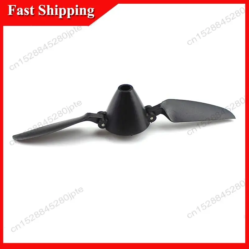 Ersatz-Flugzeugpropeller für WLtoys XK A800 - Satz aus 1 klappbaren schwarzen Blatt