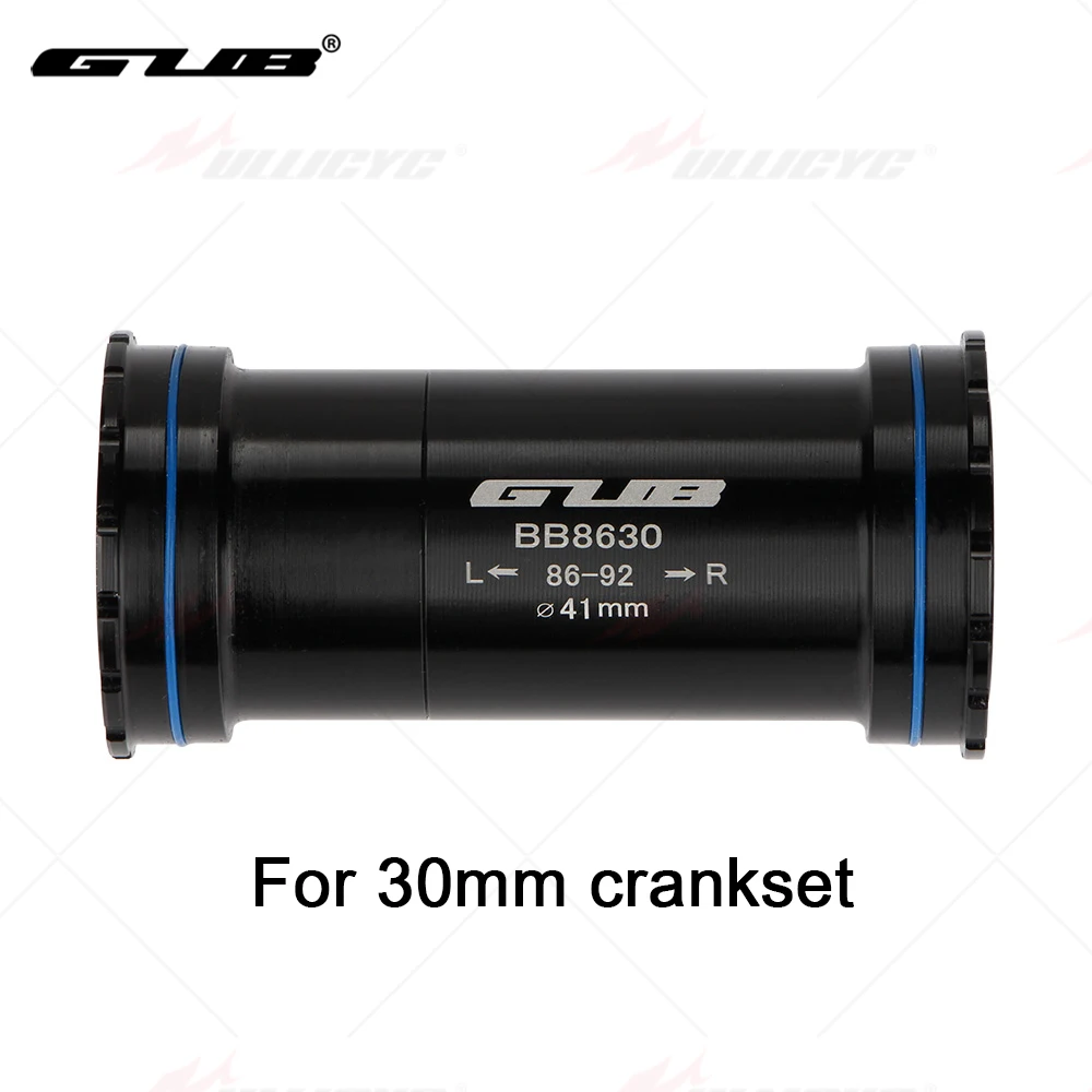 

GUB BB8630 86-92mm Interlock Press-in Bottom Bracket for MTB/Road Bike Frame For 30 Crankset Chainset Bicycle Part