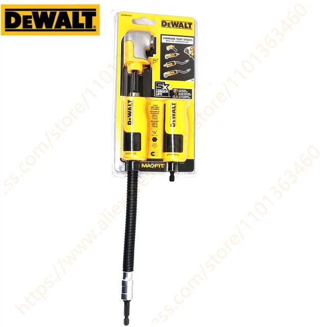 DEWALT Right Angle Drill Adaptor FlexTorq 4-in-1 System Compact Straight  Flexible Shaft 12 Inch Accessories DWAMRASET - AliExpress