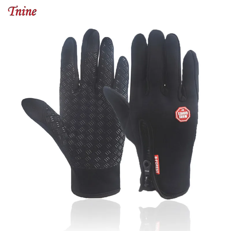 Winter Cycling Gloves Windproof Gloves Mittens Men Women Guantes Femininas Luva Winter Touchscreen Motorcycle Bike