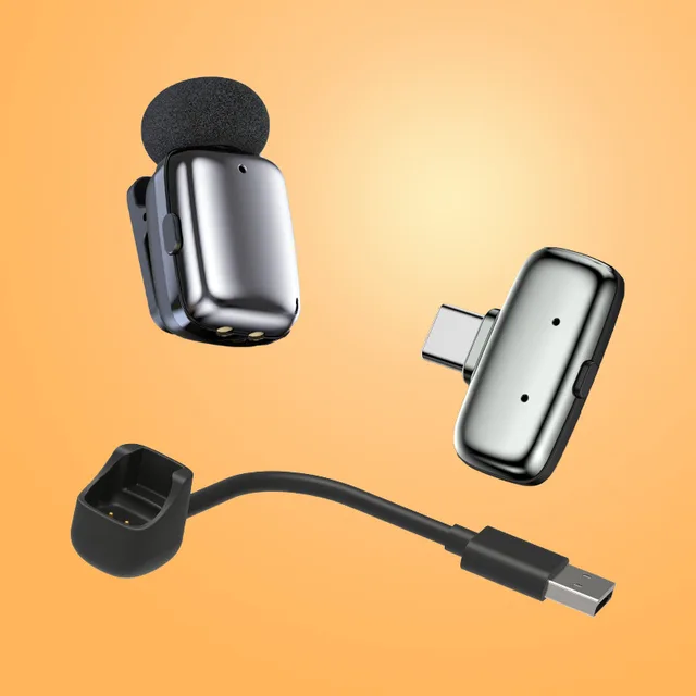 MINI MICROFONE DE LAPELA BASIX ESTÉREO