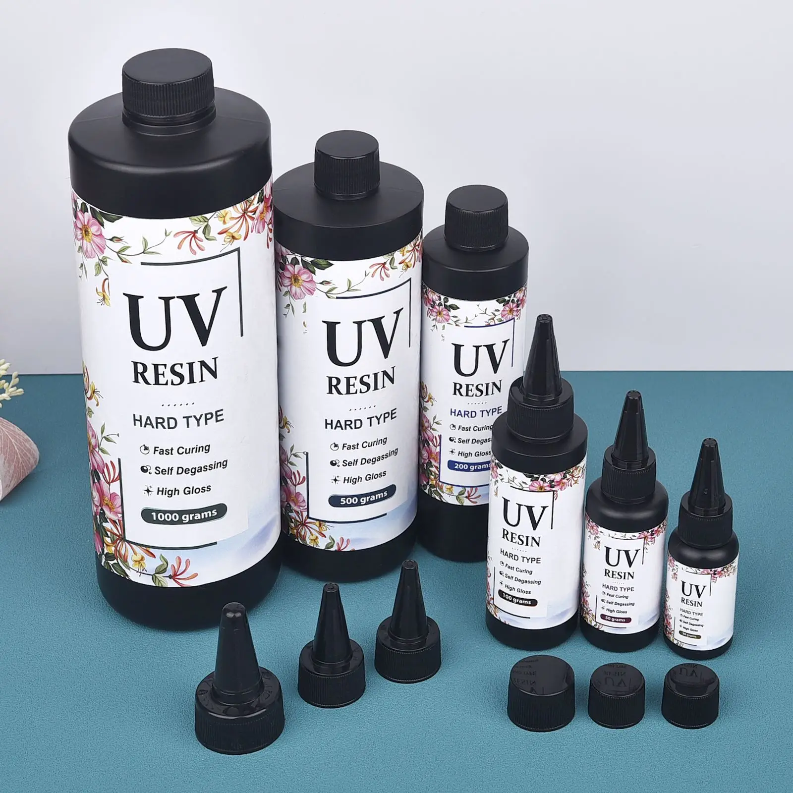 UV Epoxy Resin Glue 20g/50g/100g DIY Jewelry Making High Transparency Fast Drying High Hardness UV Lamp uv resin glue,uv resin lamp,uv bonding glue kit