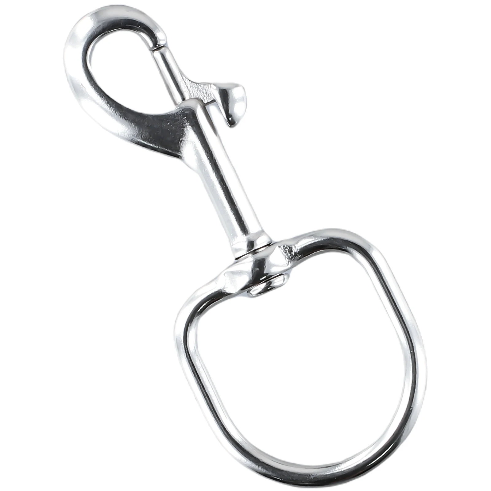 

Practical Useful Durable Hook Spring Stainless Steel Stainless Steel Color Swivel 316 Stainless Steel About 48g