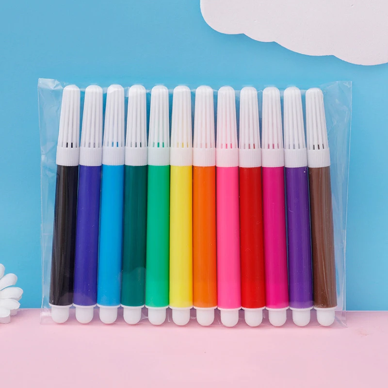 Highlighter marker highlighter pen art marker marker pen Lytwtw's mini graffiti watercolor pen painting pen markers drawing colorful mark highlighter 1 Set