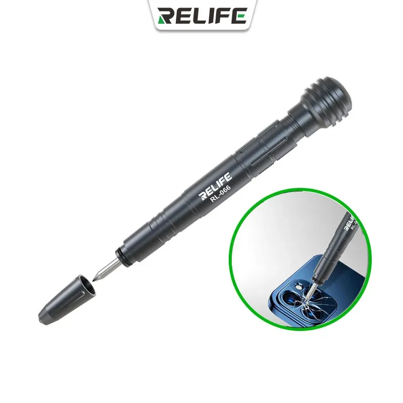 RELIFE RL-066 Pluma de rotura de vidrio trasero para cámara iPhone X XR XS XS Max 8-14 Pro Max cubierta de vidrio trasera de teléfono herramientas de reparación