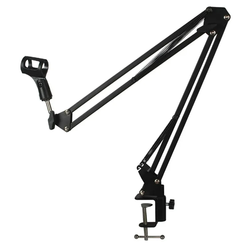 Microphone Stand Professional Flexible Desktop Hanging Adjustable Boom Scissor Arm for Podcast Streaming Youtube