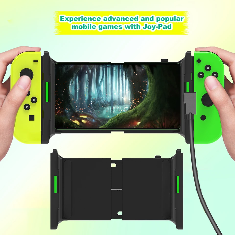モバイルゲームコントローラー,グリップハンドル付きグリップ