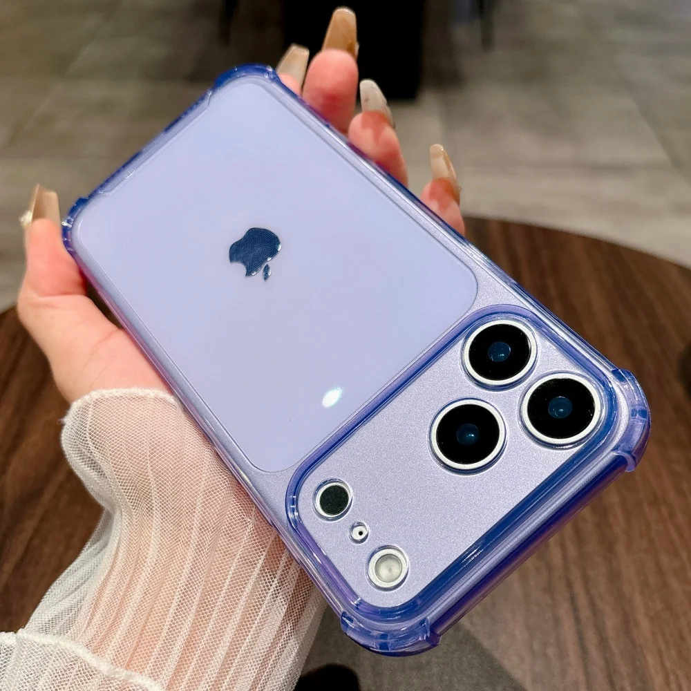 ตัวเลือกสินค้า เคสป้องกันกระแทกสีสะท้อนแสงสำหรับ iPhone 17 Pro Max พร้อมป้องกันกล้อง