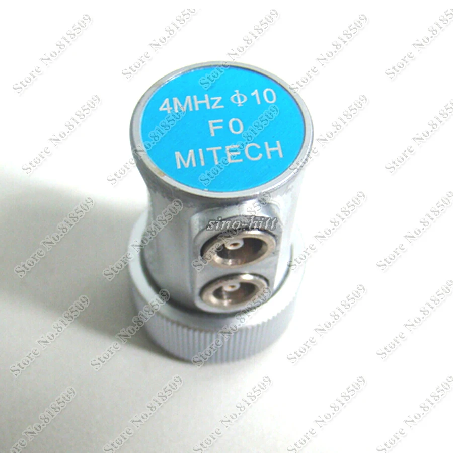 4MHz 10mm F0 Mitech Double Crystal Dual Element Transducer for Ultrasonic Flaw Detector Tester Probe