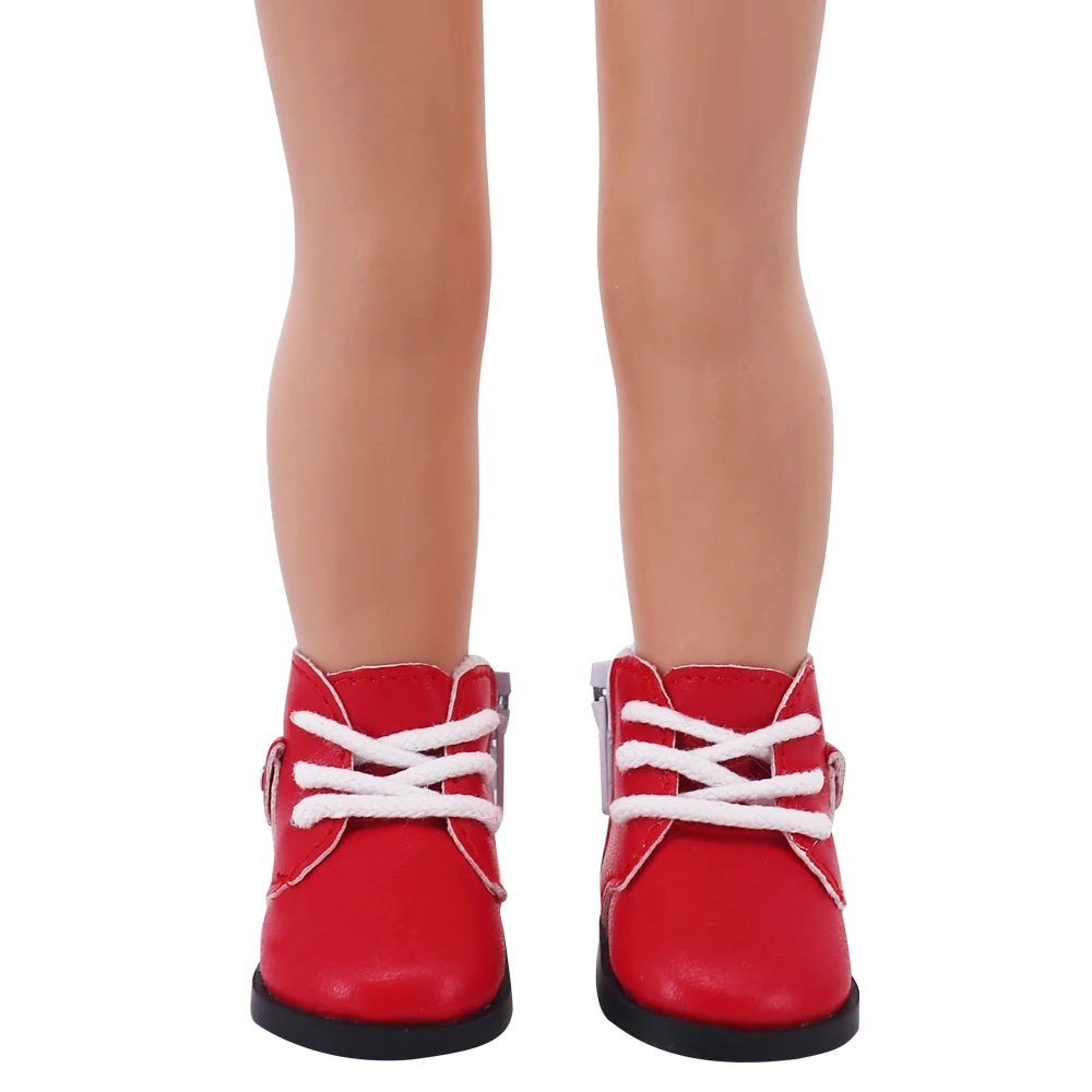 5 cm Schuhe für Paola Reina 14,5 Zoll Wellie Wishers Puppenkleidung Zubehör 34-36 cm Nancy 1/6 BJD, Spielzeug für Mädchen, Geburtstagsgeschenk – Detail 13