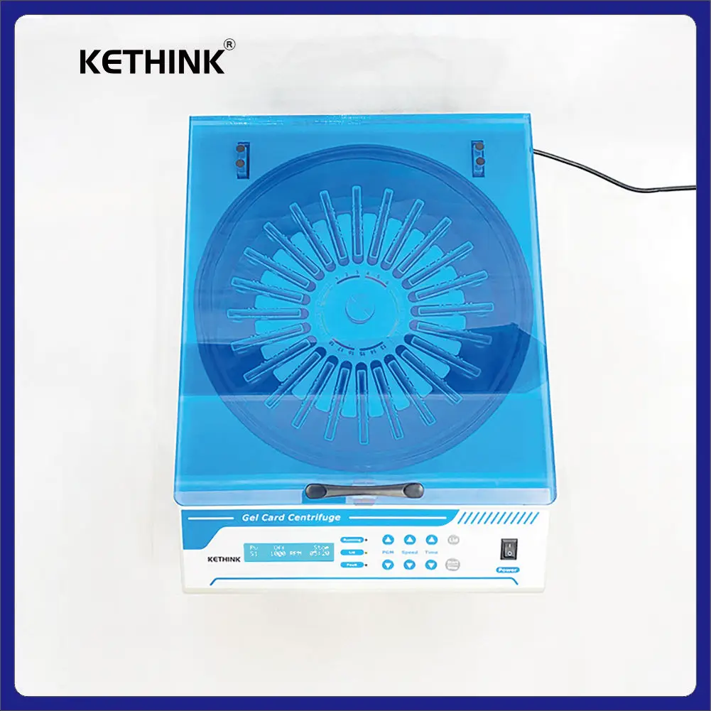 KETHINK KT-BMC1000-24 Blood Micro Column Gel Centrifuge for Red Blood Cell Washing Laboratory Scientific Equipment