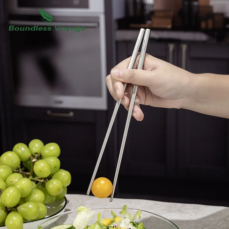 Titanium Camping Chopsticks 5