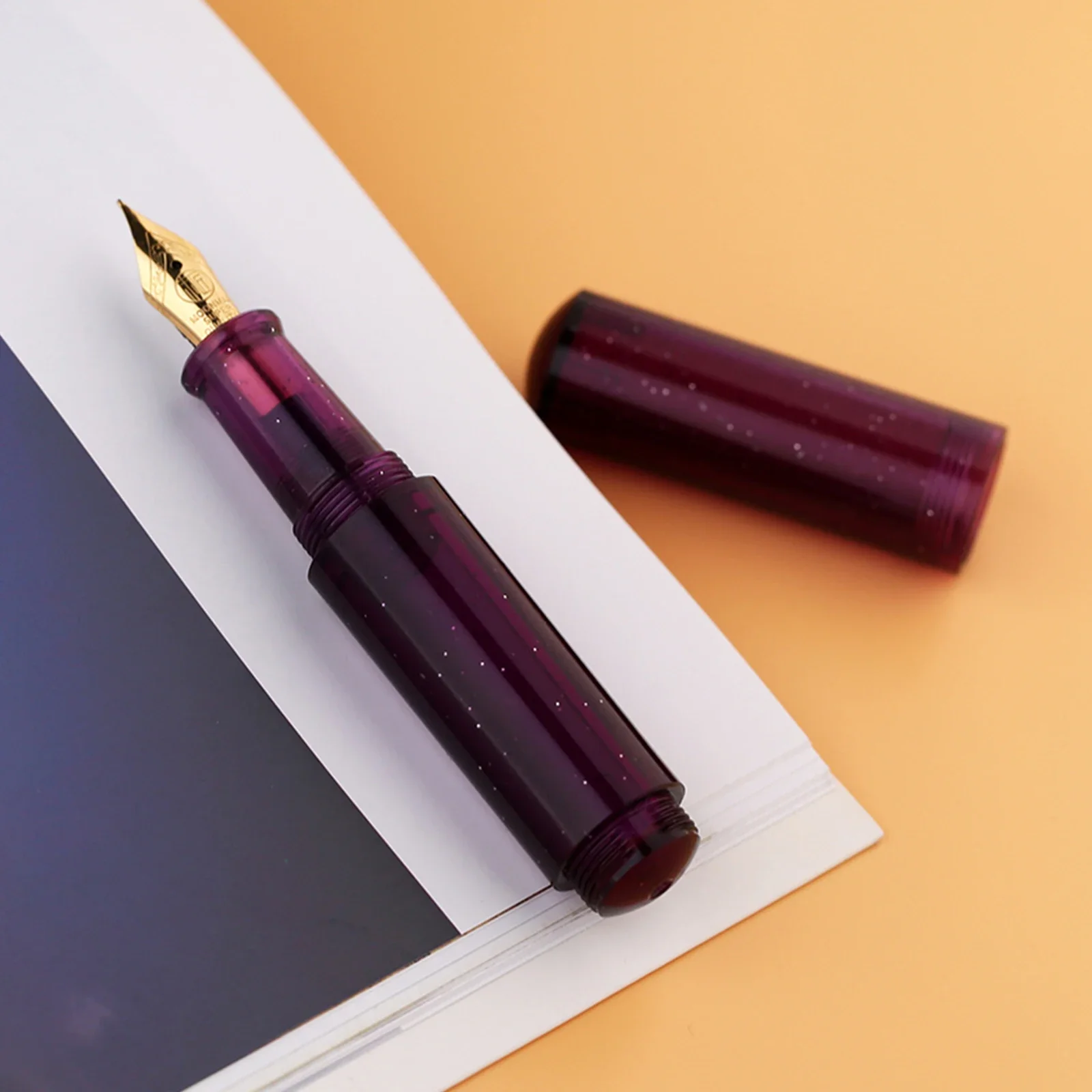 Moonman Second Generation wancai fountain pens Transparent writing ink Pen Mini Pocket Pen gift for students school supplies 6