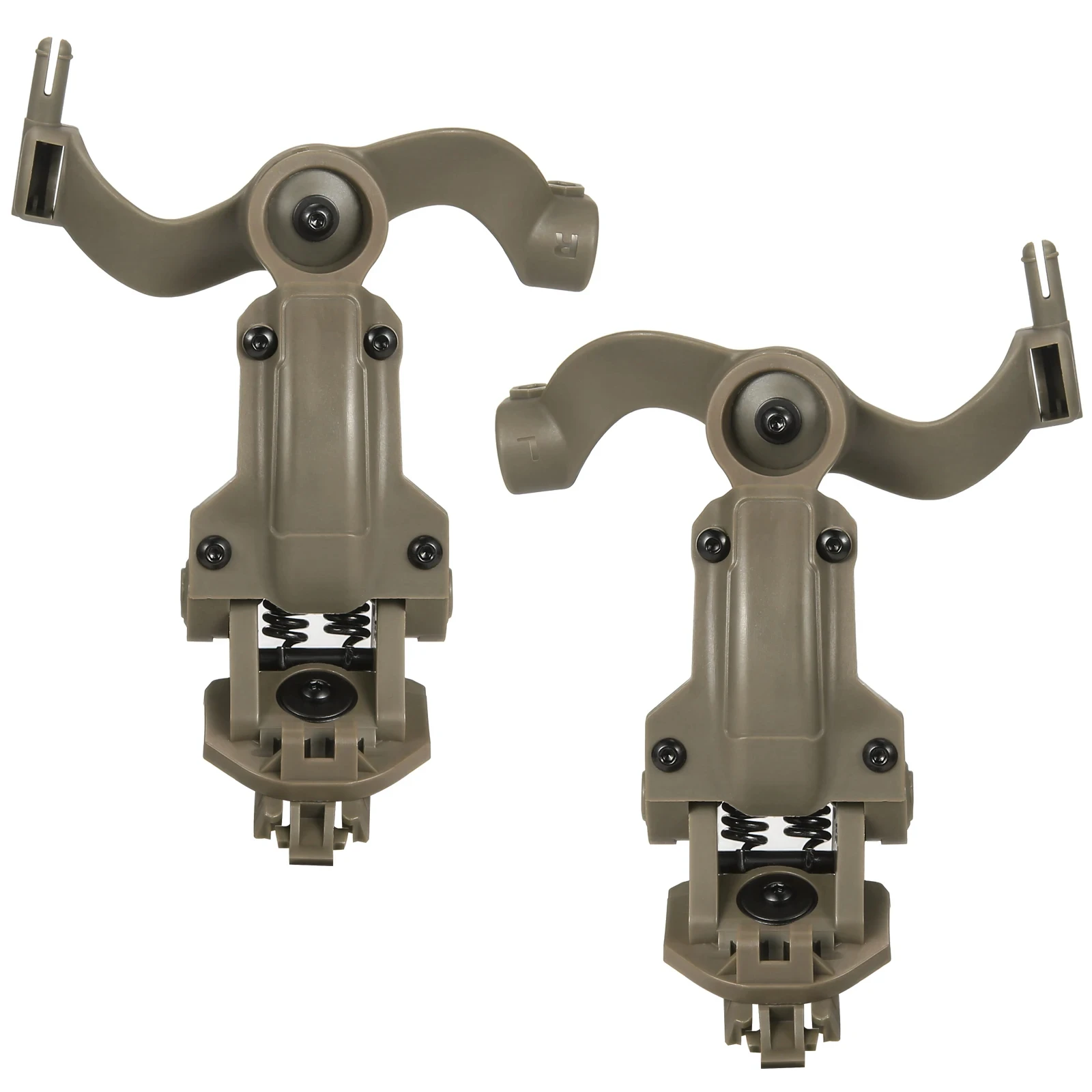 OPS CORE ARC/Wendy M-LOK Fast Helmet Rail Mount Adapter Tactical Headset Accessories Hunting Airsoft Shooting Headphone Bracket tactical headset tactical helmet adapter tactical helmet accessories tactical headset bracket