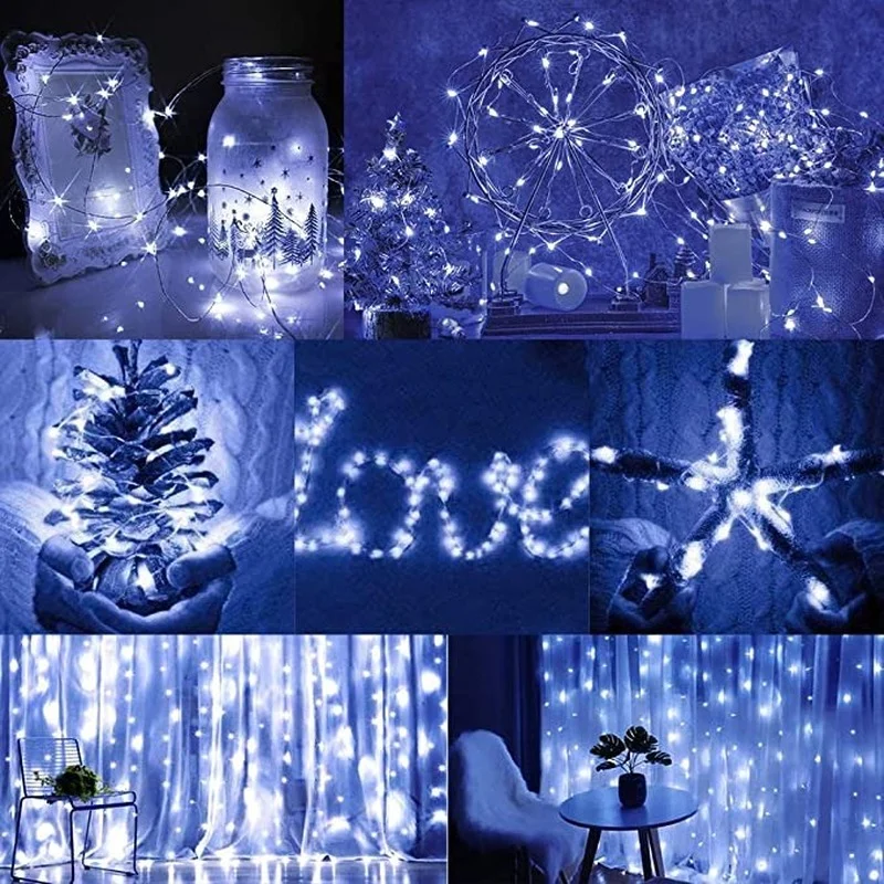 LED String Lights 2m/3m/5m/10m Battery/USB LED String Light Fairy Light for Party Wedding Xma Garland Lamp Decoration Christmas Tree Flasher Decor