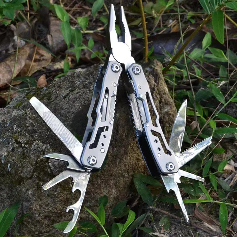 Stainless Steel Knife Pliers Outdoor Knife Combination Folding Car Convenient Multifunctional Tools knife pliers