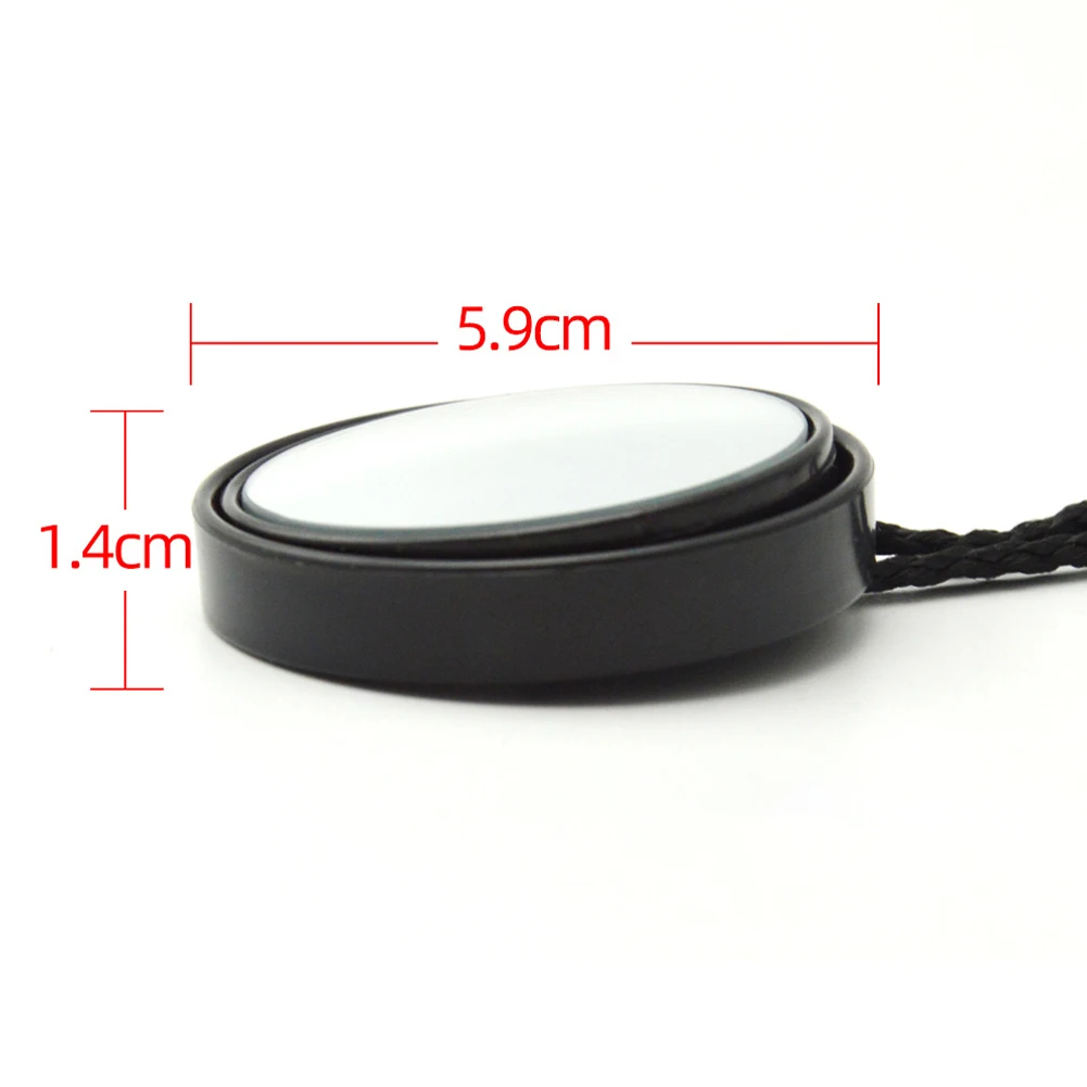 Rearview Mirror Scuba Diving Mirror Replacement Underwater W/ Lanyard 360 Degree Adjustable Lightweight Durable