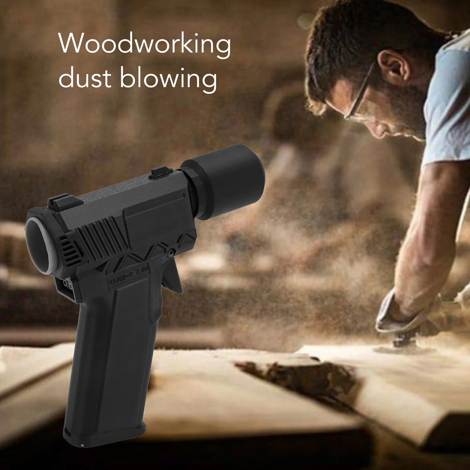 Electric Dust Blower Multifunctional Electric Air Duster Long Endurance 200000RPM for Lens Computer Outdoor electric air duster