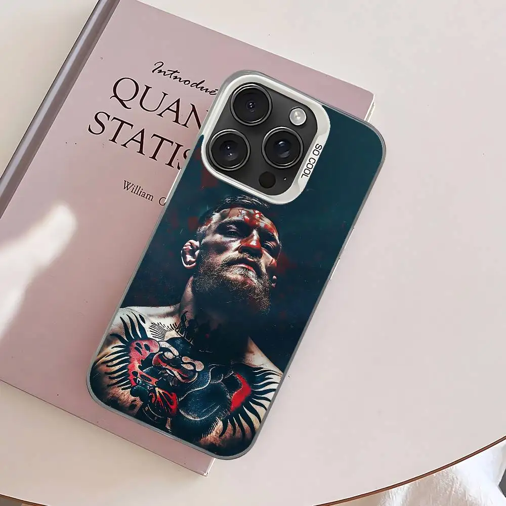Vibrant Conor McGregor Boxing-Themed Phone Case
