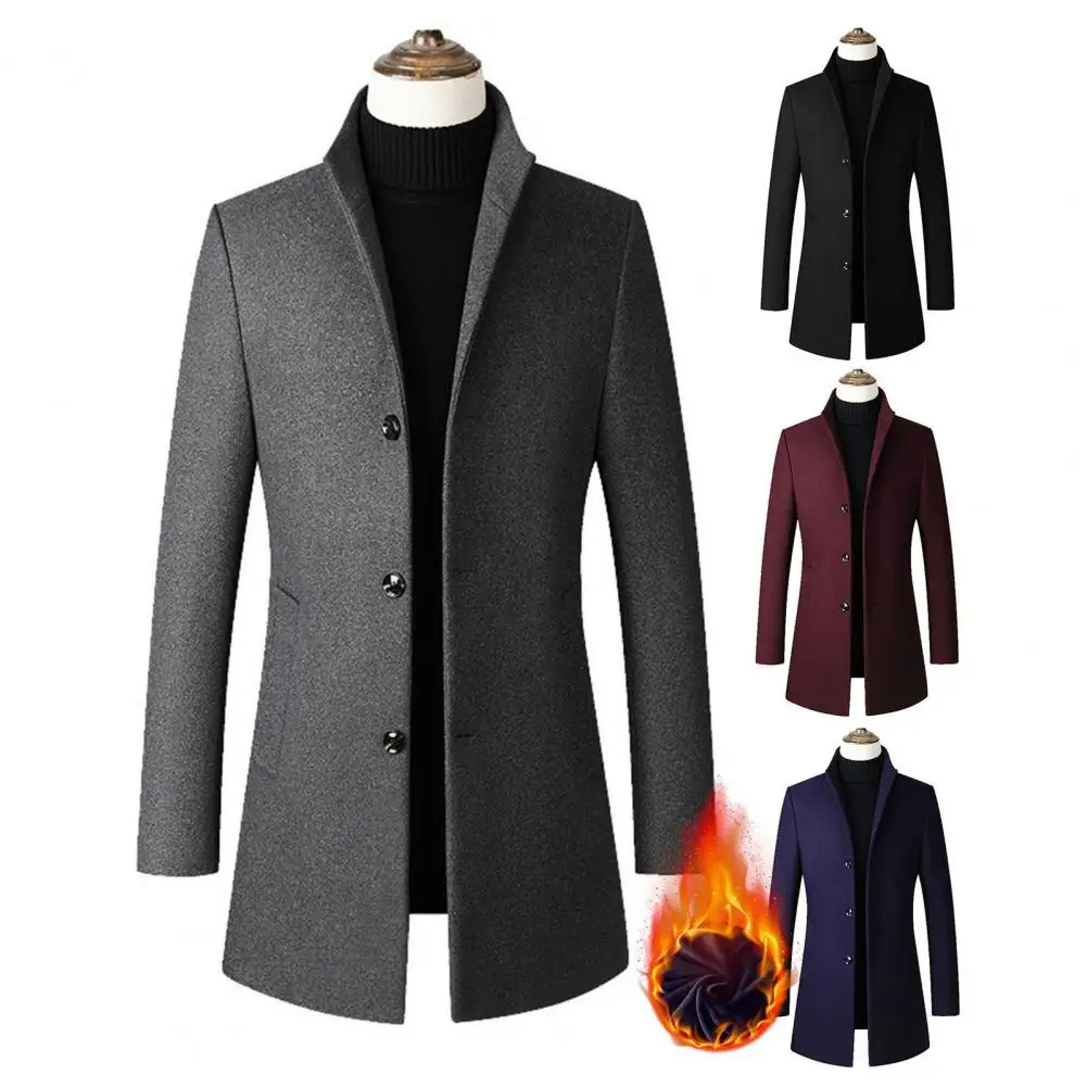 

The coat has large pockets on the sides for easy access to your phone and small items.