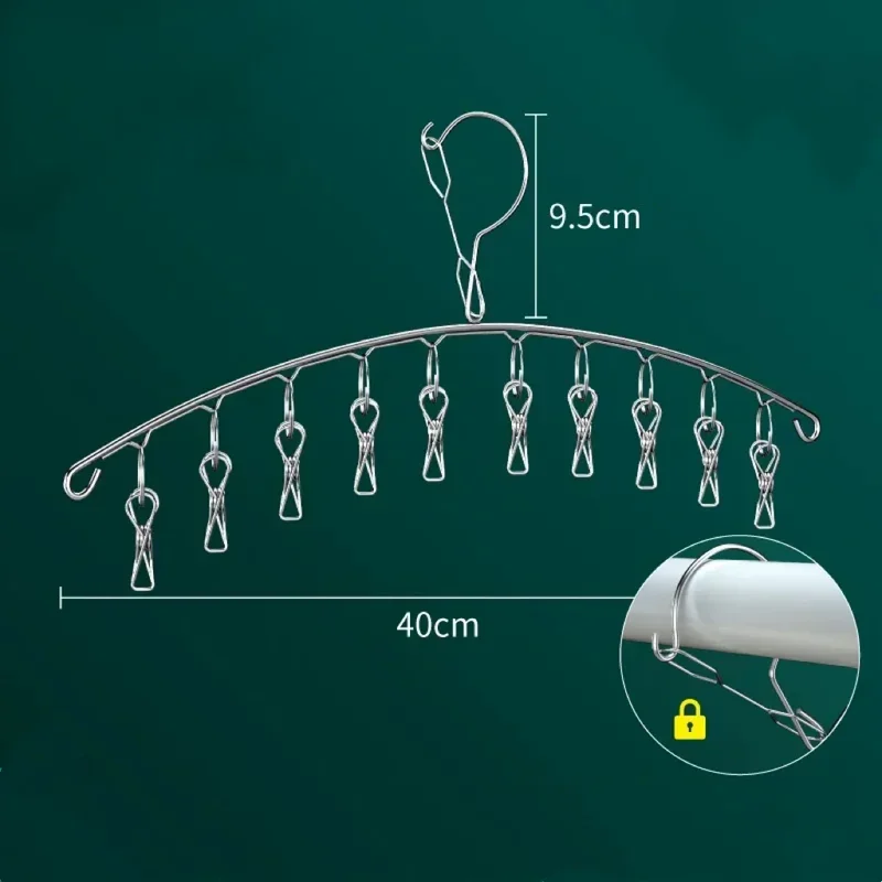 Clothes Hangers 10/20Pegs Stainless Steel
