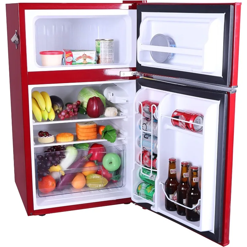 Description Picture 3 of itemFrigidaire EFR840 Retro Mini Fridge with Freezer & Side Bottle Opener - Small 2 Door Refrigerator for Office Bar