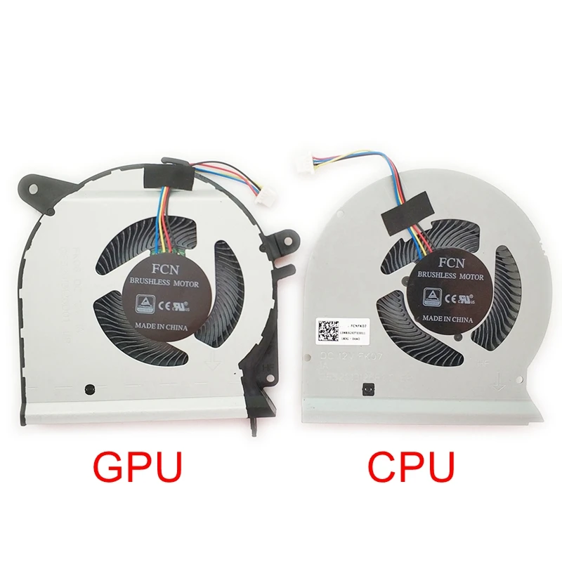 

New Original CPU GPU Cooling Fan for Asus ROG Strix GL503 GL503VS GL503VM Cooler DC 12V 1A DFS2013126Q0T FK07 DFS2013126R0T FK06