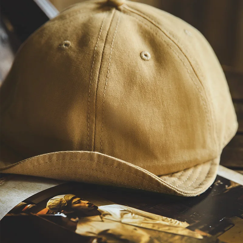 Maden Retro Peaked Cap for Men Designer Beret Streeetwear