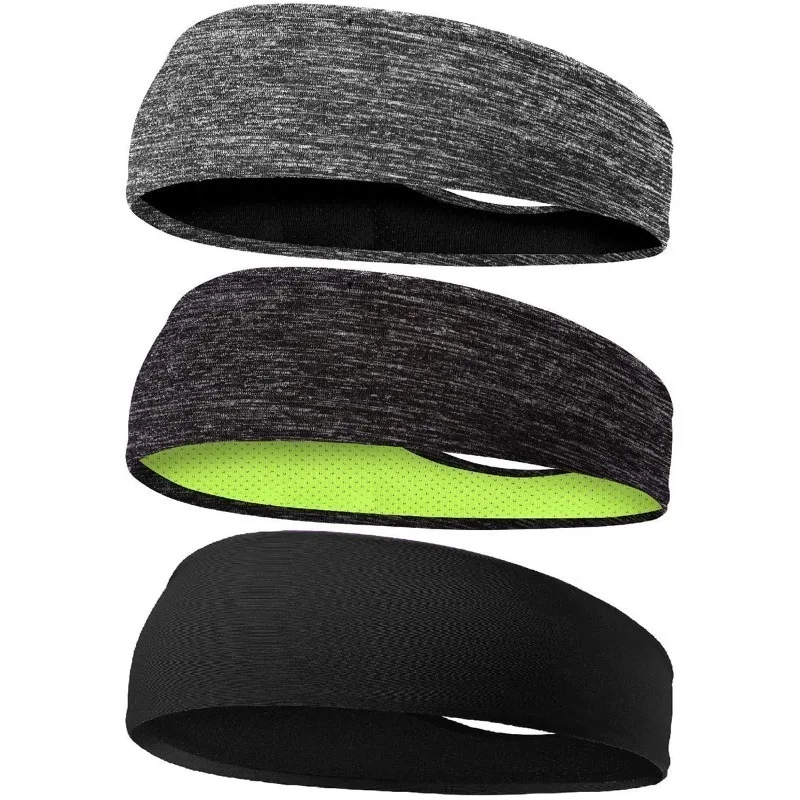Sports Headband Moisture-wicking Dry Comfortable Stretchy Safe for Men Women Fitness Yoga Workout Running