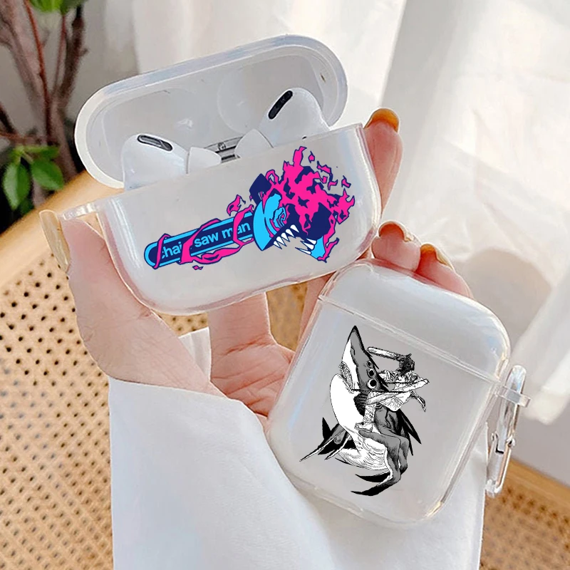 AnimeChainsawManSoftCaseforAppleAirpodsPro321PowerDenji