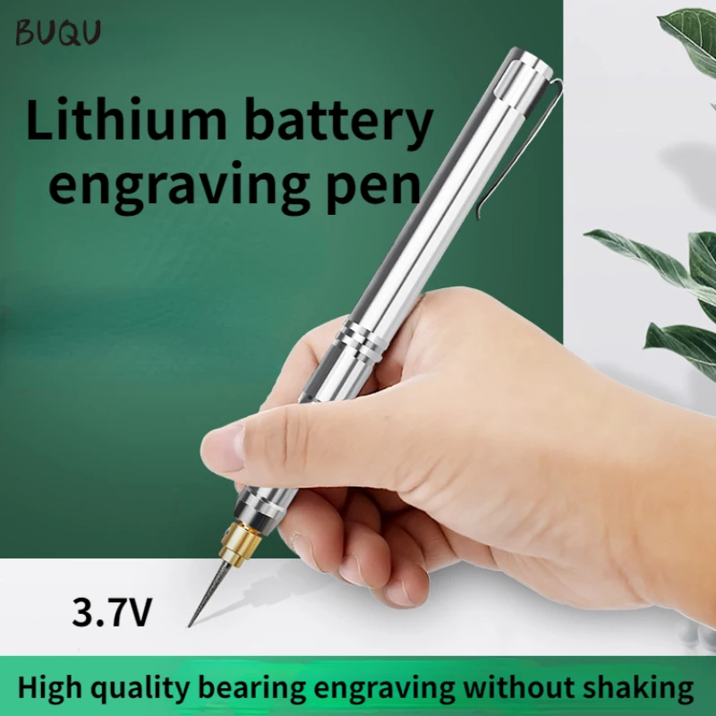 Factory Rechargeable Electric Engraving Pen Mini Miniature Carving Stone Carving Jade Carving Marking Pen Nail Polishing Machine