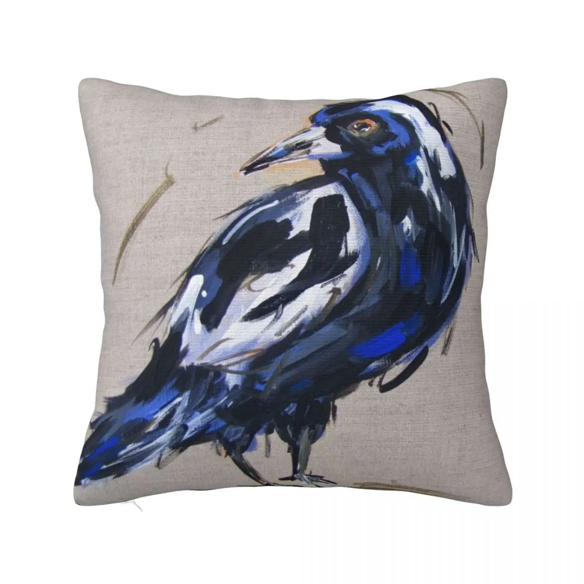 

Blue Steel Throw Pillow Custom Cushion Decorative Sofa Cushions christmas decorations 2024 luxury decor