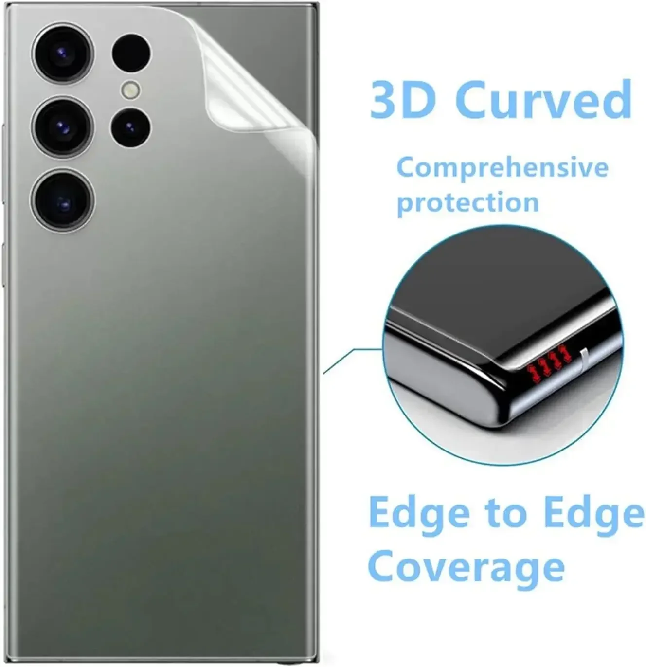 2-4 قطعة ماتي هيدروجيل فيلم لسامسونج غالاكسي S25 S...