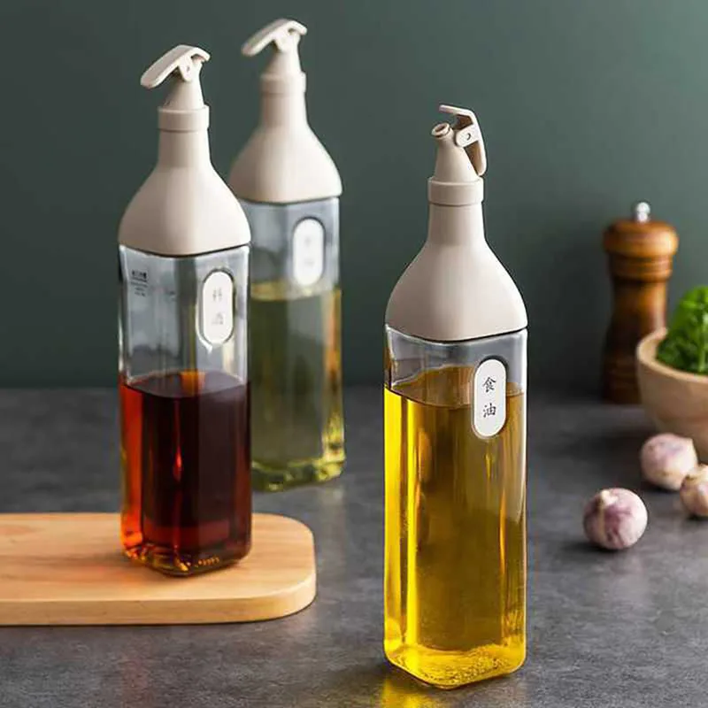 Bouteille d'Assaisonnement de Cuisine en Verre