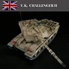 Henglong 3908-1 2.4G Battle Against British Challenger 2 Remote Control Electric Main Battle Tank 1:16 Simulation Model RC Toys 1