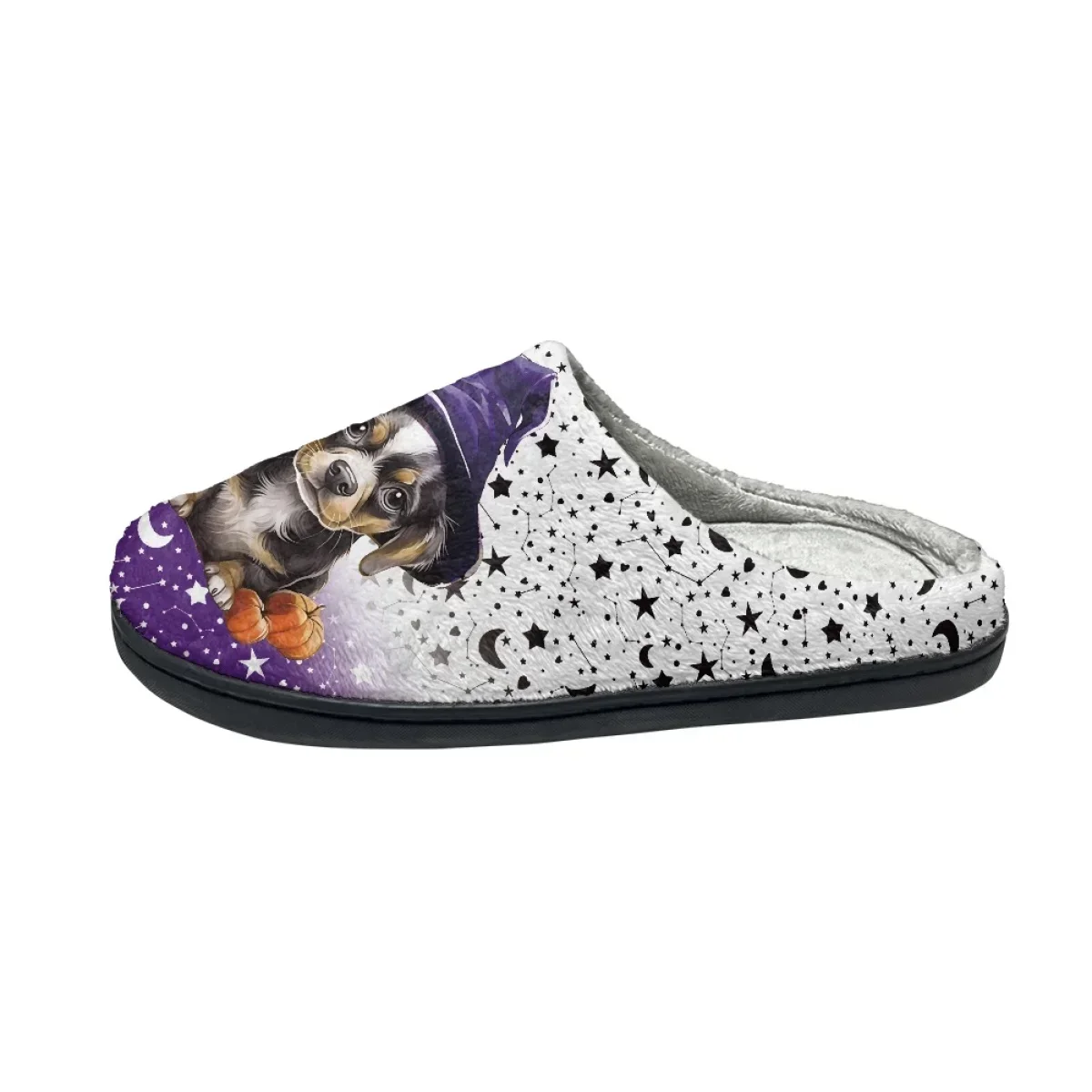 Winter Casual Cozy Men Flats Slippers Halloween Decorations Couple Cotton Slipper Round Toe Indoor Floor Shoes Zapatillas Mujer