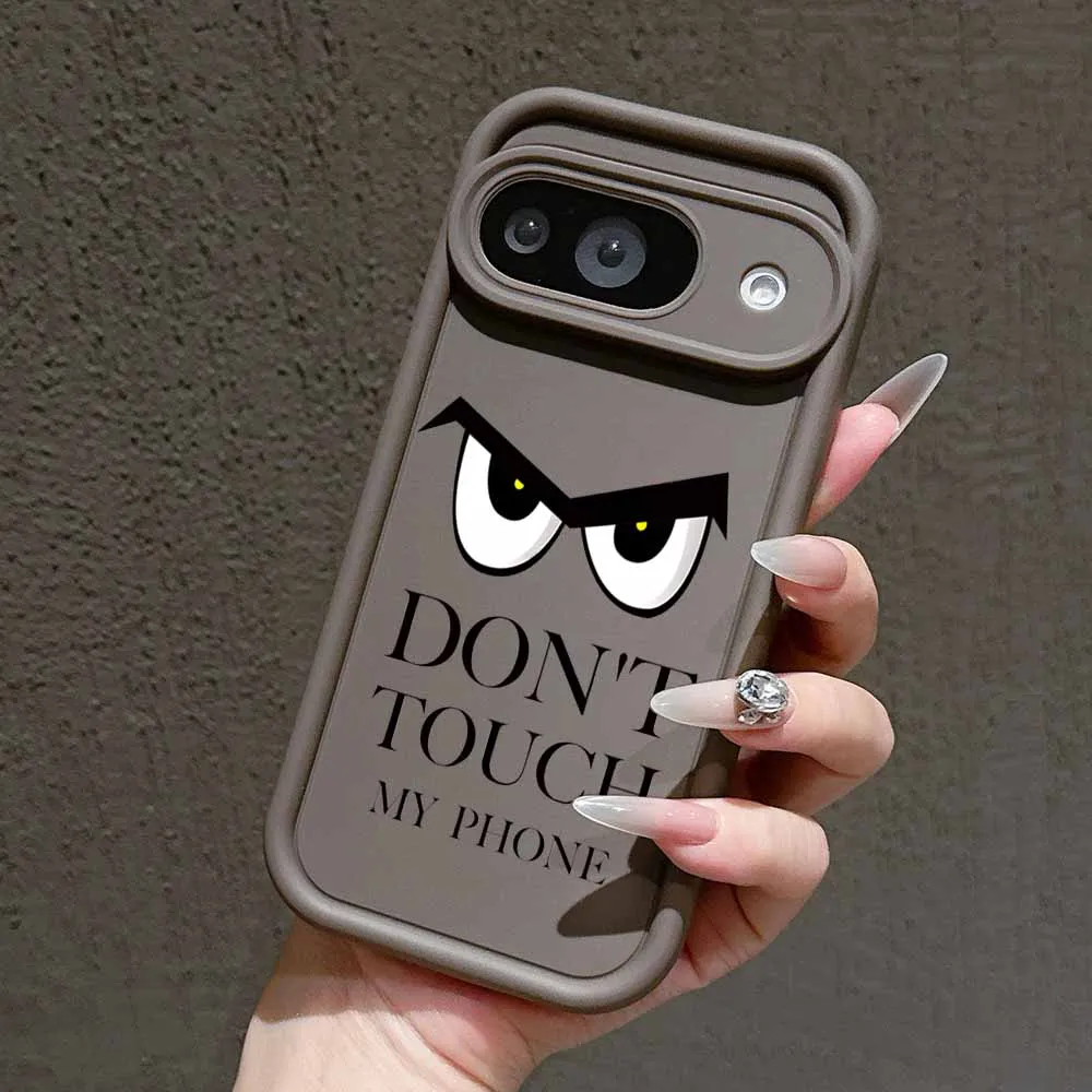 Don't Touch My Phone - Soft Feel Protective Case with Eye Ladder Design