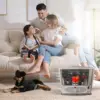 World 10,000 BTU Kerosene Wick Heater with Glass Burner System, Sure-Seat Chimney System, and Removable 1.1 Gallon Fuel Tank, Gr 4